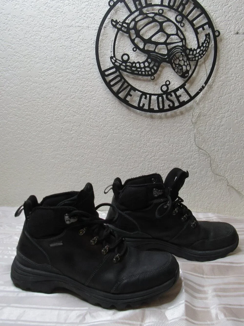 Rockport Hydro-Shield Waterproof Men's Ankle Boots Size 9 Goth Streetwear Y2K